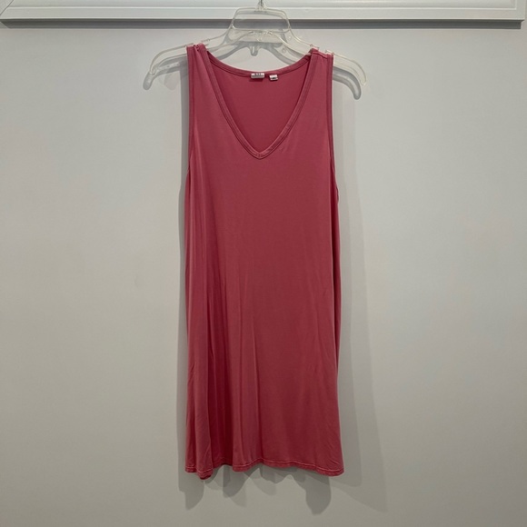 NWOT Gap Blush Sweetheart V Neck Sleeveless Mini Dress - Size M - Picture 2 of 4